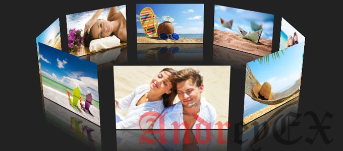 Слайдер CSS3 3D Carousel