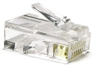 RJ-45 - коннектор для интернет кабеля