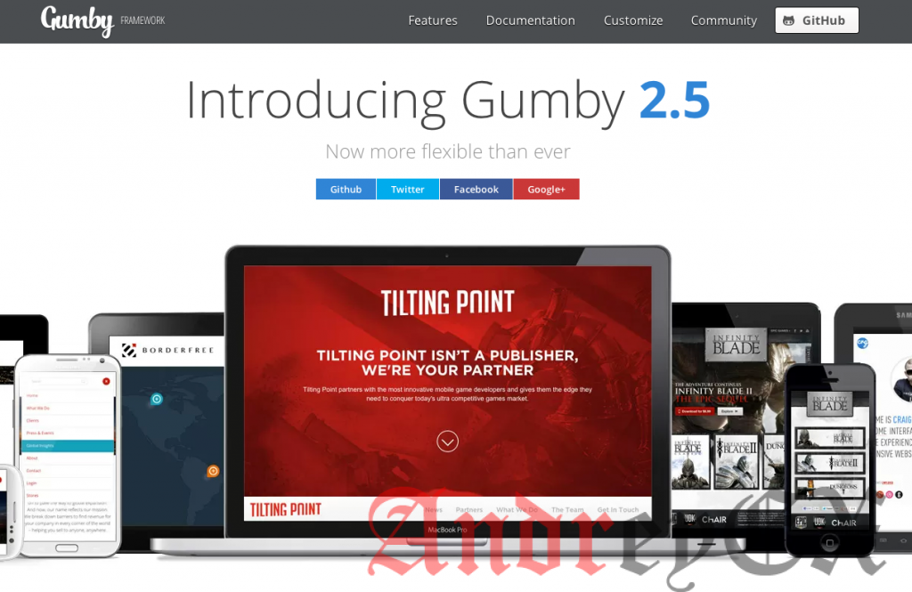 framework Gumby для WordPress