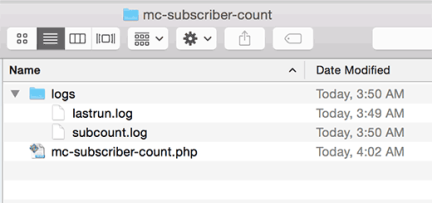 Создание лог-файлов