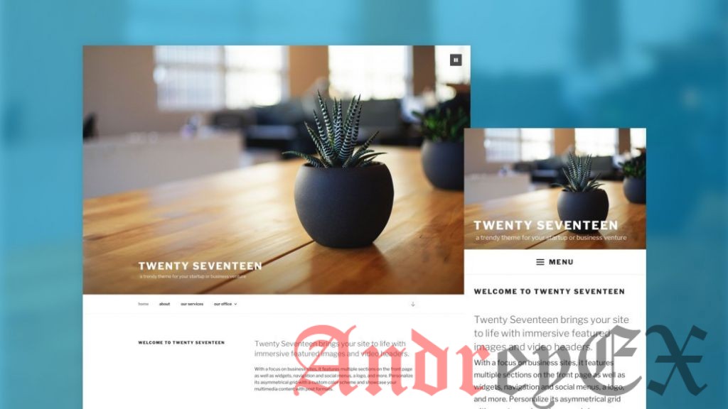 WordPress 4.7 Двадцать семнадцать