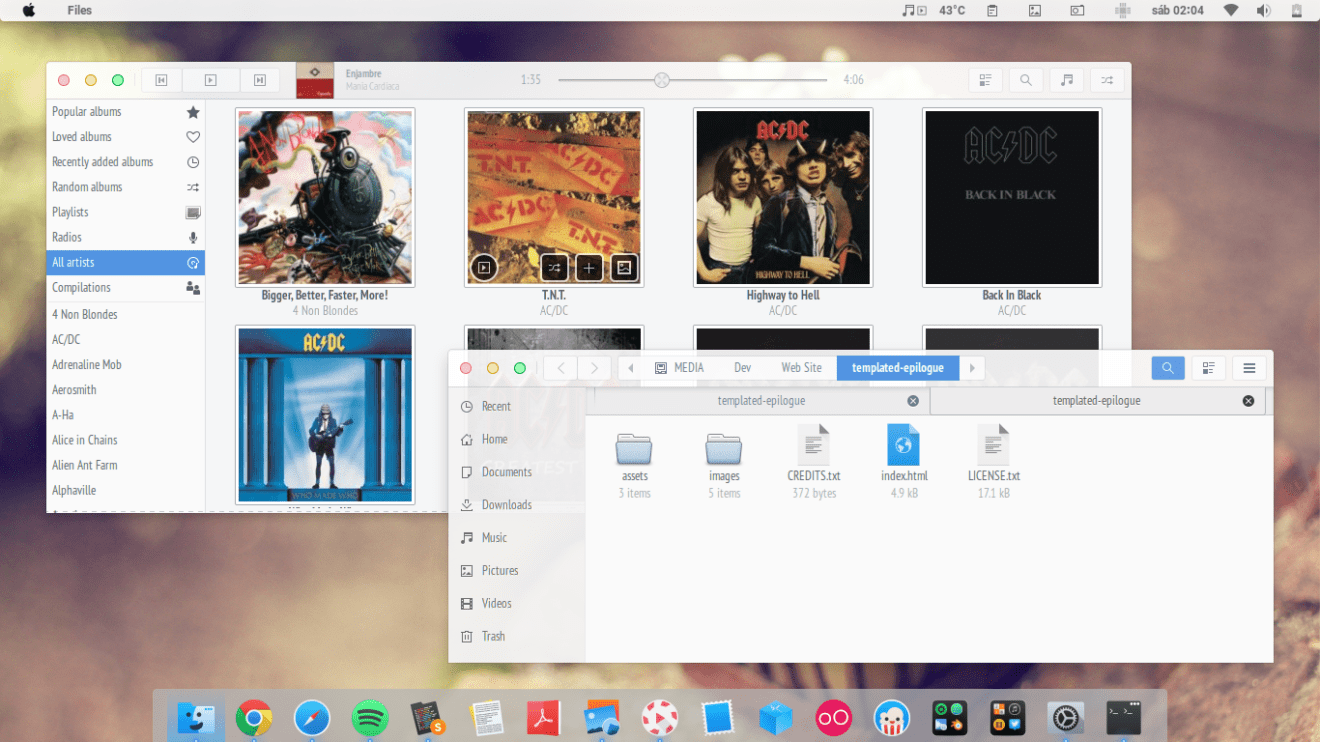 GKT тема ArcMPD для Linux