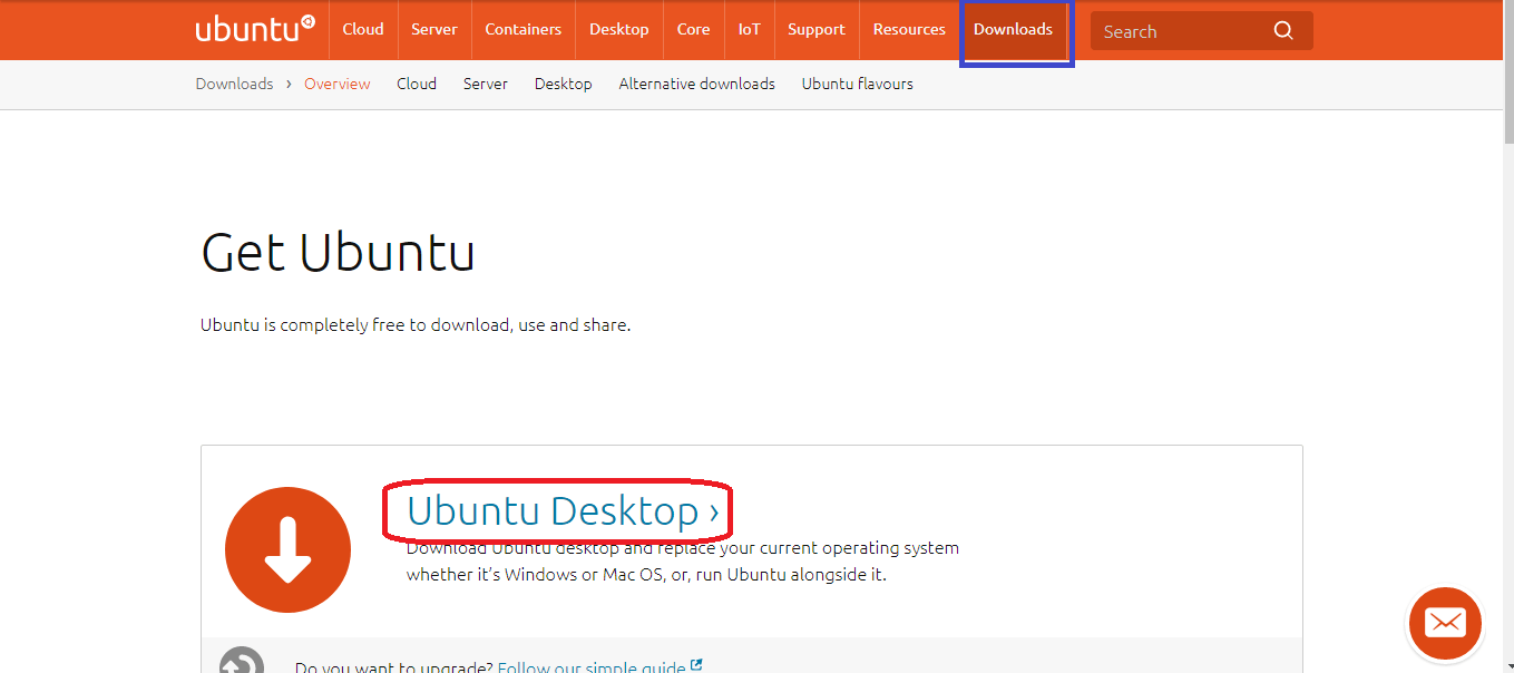 Как установить Ubuntu 16.04 LTS загрузка дистрибутива