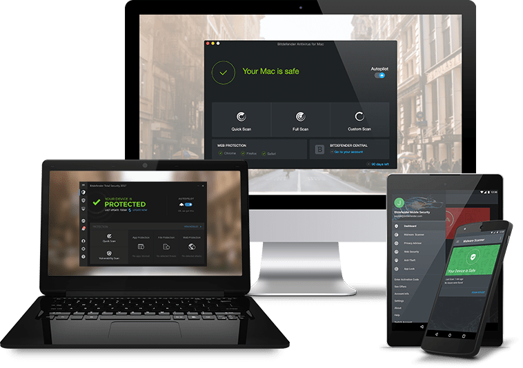 Bitdefender Total Security в топе лучших антивирусов для Windows 2018