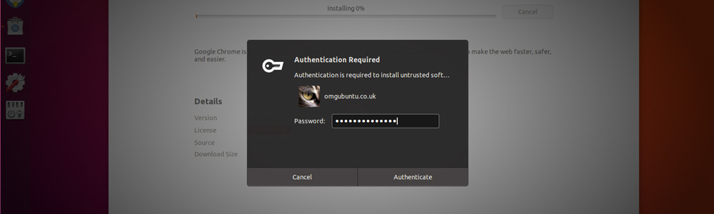 Установка Google Chrome на Ubuntu