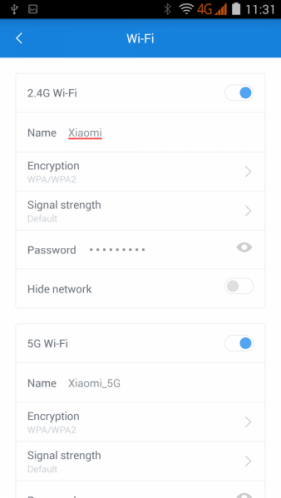 Управление диапазонами и настрройками Wi-Fi на Xiaomi