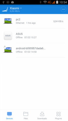 Вход в MiWiFi с Android-смартфона