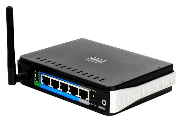 DIR-300 — типовой малопортовый маршрутизатор