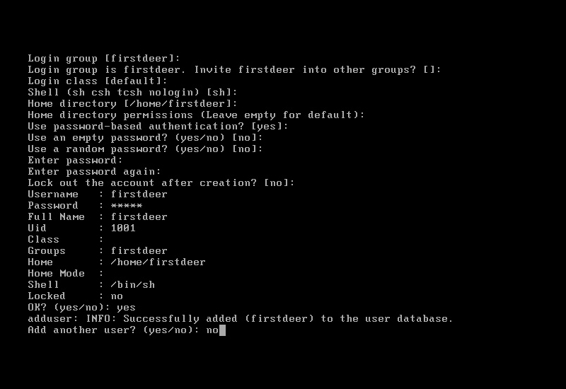 Добавить нового пользователя?