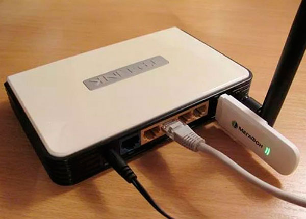 Подключение 4G-модема к маршрутизатору