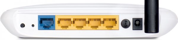 Задняя панель маршрутизатора