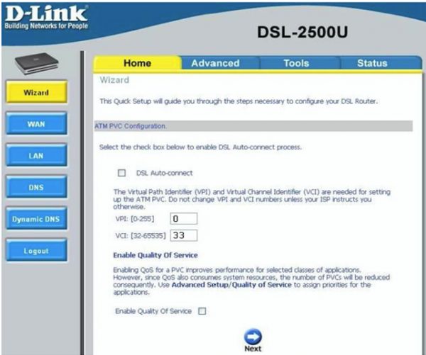 Ввод параметров линии