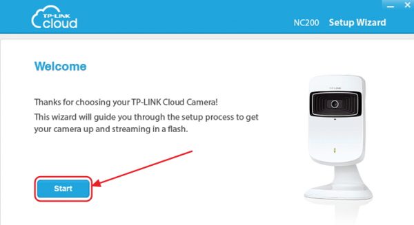 Стартовое окно приложения nc200_windows_setup_wizard