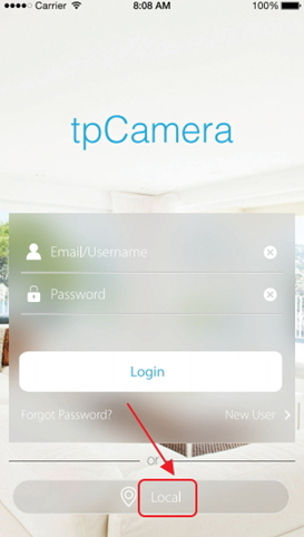 Установка опции «Локально»