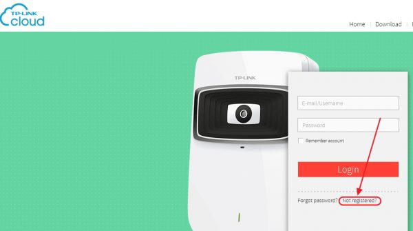 Стартовая страница сайта TP-Link