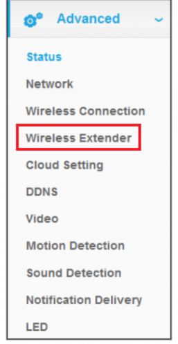 Начальная вкладка Advanced