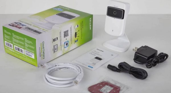 Комплектация облачной камеры TP-Link NC-250