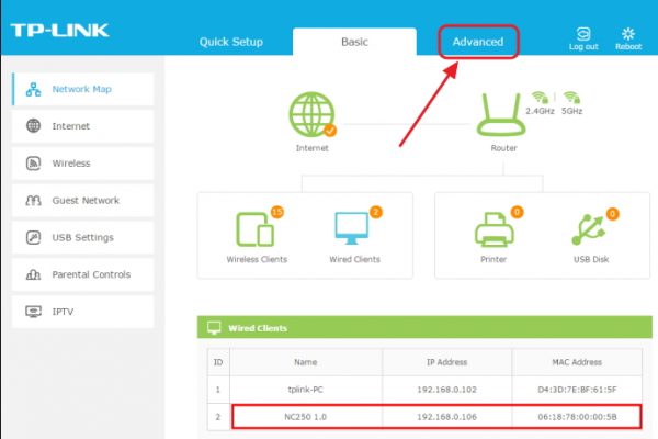 Стартовая консоль панели управления