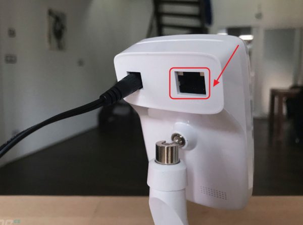 Внешний вид Ethernet-порта