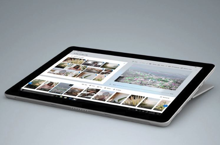 Microsoft's Surface Go обладает уникальным углом размещения