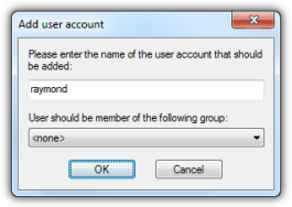 FileZilla добавление пользователя