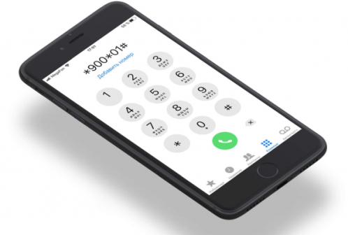 Ввод USSD-команды