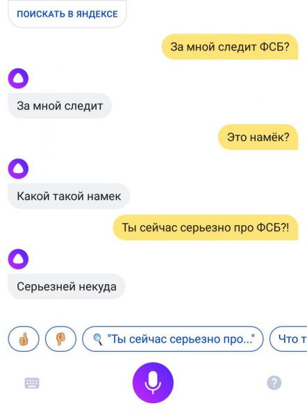 Аллиса и ФСБ
