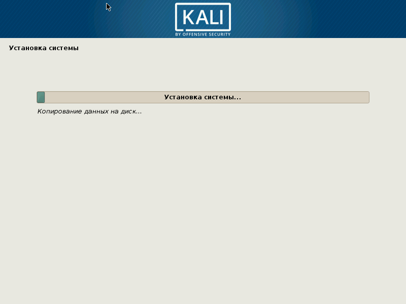 Установка Kali Linux