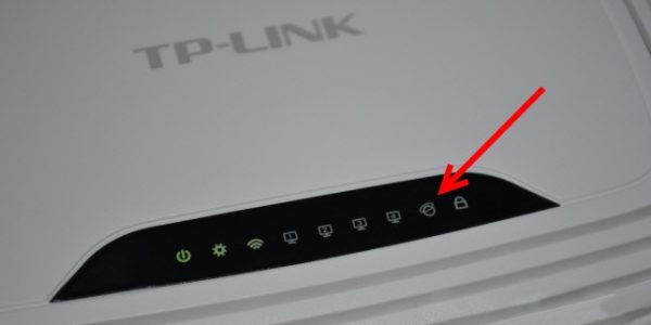 Индикаторы состояния на роутере TP-LINK