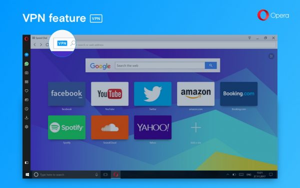 VPN-сервис в Opera
