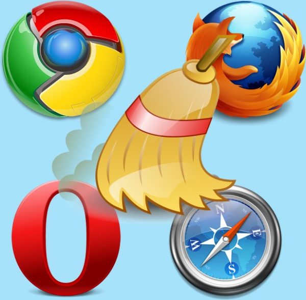 Очистка браузера