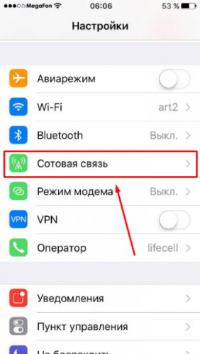 Сотовая связь