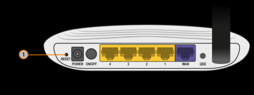 Как сбросить настройки роутера