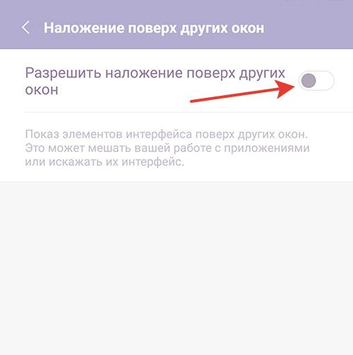Разрешение наложения