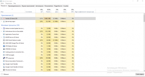 Диспетчер задач