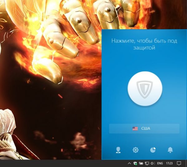 Интерфейс ZenMate