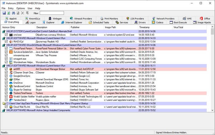 RegEdit - Export