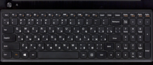 Клавиша для включения режима