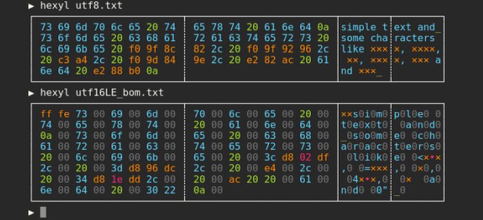 HEX редактор для Linux