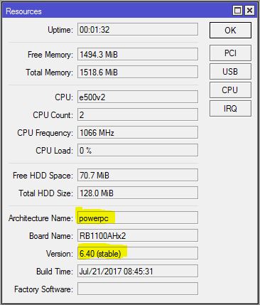 Finding Architecture Name and Version