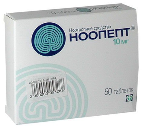 Медицинский перапарат "Ноопепт"