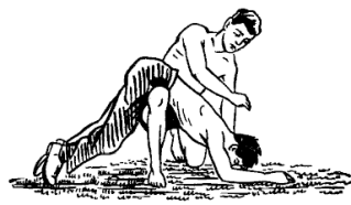 Положите человека на свое колено Положите человека на свое колено