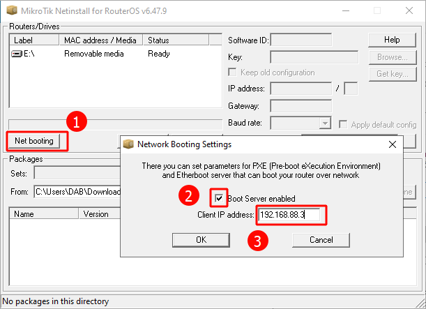 Обмен данными TCP