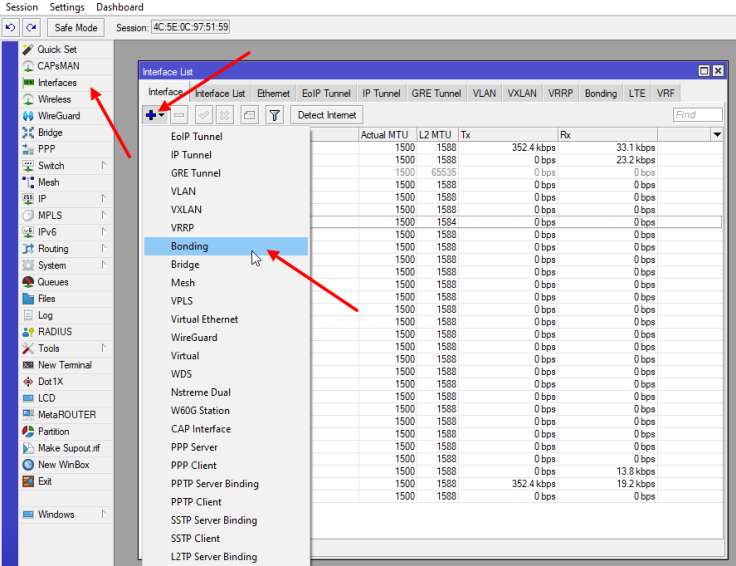 MikroTik Bonding ReadMag ru