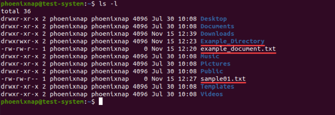 Проверка того, что файлы были перенесены в локальную систему