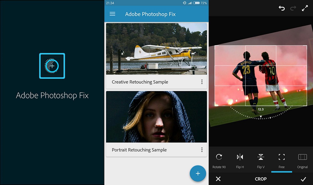 Приложение Photoshop Fix