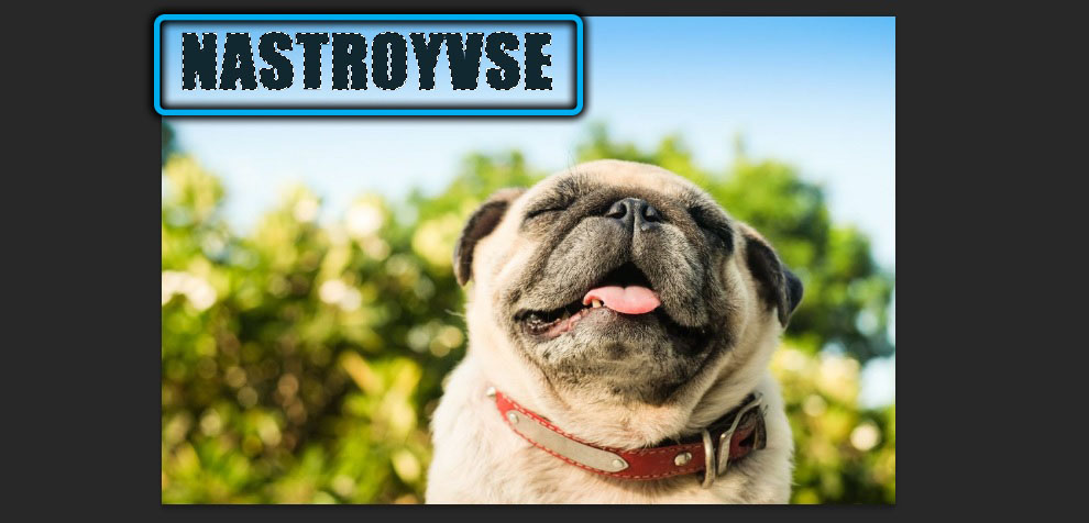 Выделение водяного знака в Фотошопе