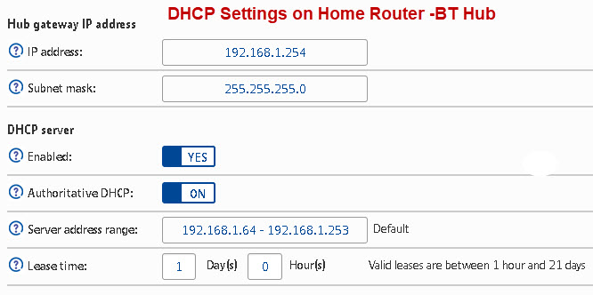 DHCP-Настройки-Домашний-Маршрутизатор