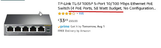 POE-коммутатор