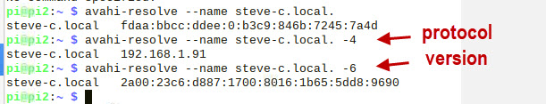 avahi-резолюция-хост